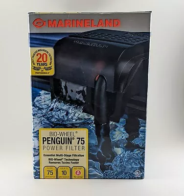 Marineland Penguin 75B Bio Wheel Aquarium Power Filter (up To 10 Gallon Tank New • $13