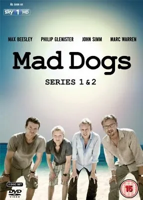 Mad Dogs: Series 1 And 2 DVD (2012) Max Beesley Cert 15 2 Discs Amazing Value • £4.03