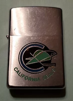 Super Rare Zippo Lighter California Seals Oakland Nhl Hockey Logo Vintage 1967 • $125