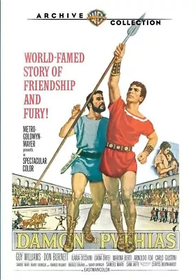 Damon And Pythias (DVD) Arnoldo Foa' Carlo Giustini Don Burnett Guy Williams • $17.19