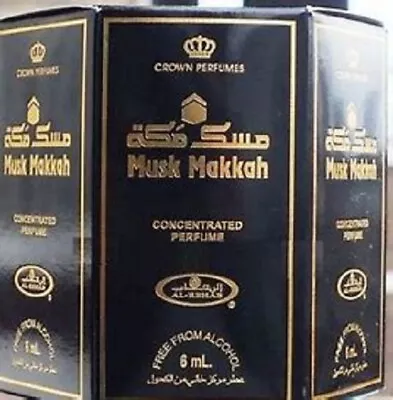 MUSK MAKKAH Unisex Perfume Oil 6ml Roll-on By Al-Rehab (Box Of 6) FREE SHIPPING • $25.95