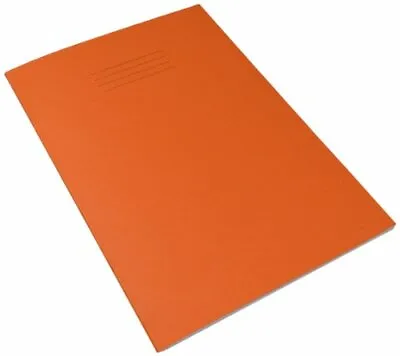 £12.35 • Buy RHINO VEX677-705-6 A4 7mm Squares 64 Page Exercise Book - Orange (Pack Of 10)