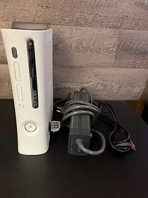 Microsoft Xbox 360 Console Red Ring Of Death For Parts Has Working Power Supply • $51.13