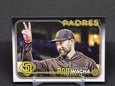 2024 Topps Michael Wacha SSP Golden Mirror #245 San Diego Padres • $20