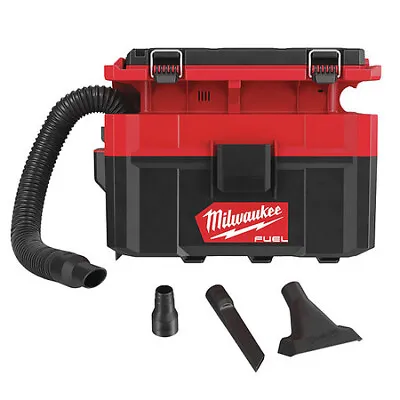 Milwaukee Tool 0970-20 M18 Fuel Packout 2.5 Gallon Wet/Dry Vacuum (Tool Only) • $189