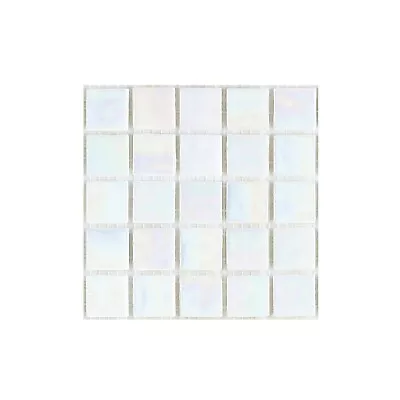 SMALL SAMPLE - Iridescent Glass Mosaic Tile For Kitchen & Bath - Color Varieties • $4.99