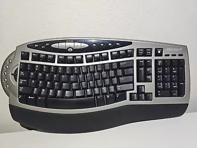 Microsoft Wireless Comfort Keyboard 4000 Model 1045 With Desktop Receiver 3.1 VG • $24.99