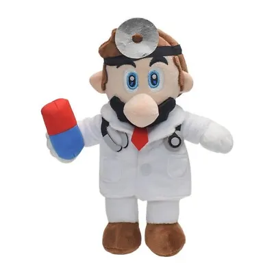 Super Mario Bros. Doctor Mario Animal Plush Toys Doll 8 Inches Kids Gift • $12.99