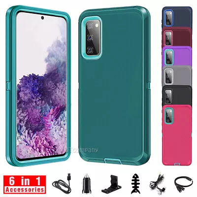 For Samsung Galaxy S20 S21 Plus S21 Ultra FE Heavy Duty Case Cover + Accessories • $11.79