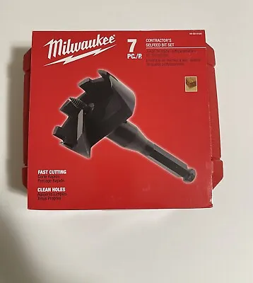 Milwaukee 49-22-0130 7 Pc Contractor Self-Feeding Bit Kit • $185