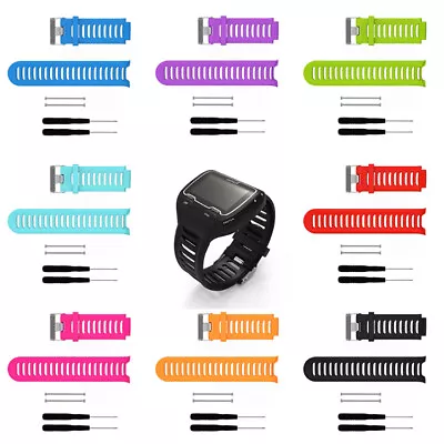 Band Bracelet Wear-resist Sport For Garmin Forerunner 910XT Strap Replacement • $9.78