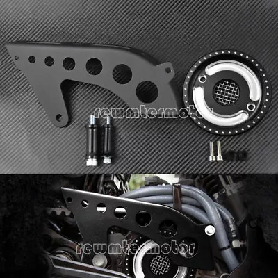 $35.99 • Buy Matte Front Pulley Guard Chrome Pulley Cover Fit For Harley Sportster 2004-2020