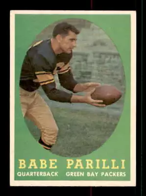 1958 Topps #118 Babe Parilli EX/EX+ Packers 557054 • $13.50