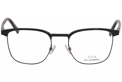 OGA Morel 10095O Matte Black NN04 Plastic Eyeglasses Frame 52-20-140 France RX • $171.60