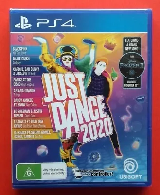 $39.95 • Buy Just Dance 2020 PS4 Or PS5 - 40 Hits Brand New Factory Sealed TRACKING+FREE POST