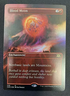 Blood Moon MISPRINT Square Corner 2XM FOIL MTG Magic: The Gathering Card • $1.24