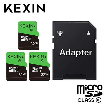 LOT 32GB Mini Micro SD Card SDHC Class 10 Memory Card TF Card&Adapter For Camera • $5.29