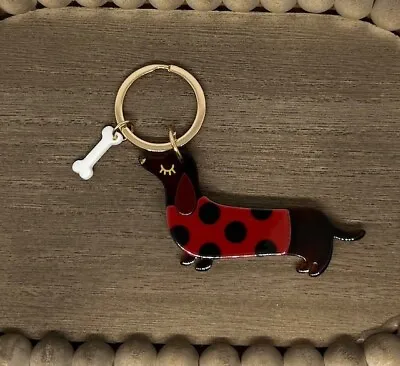 Dachshund New Acrylic Keychain  • $8