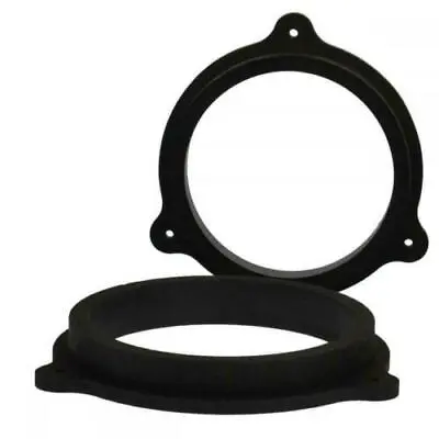 MDF Front Door 165mm 6.5  Speaker Adaptors Rings Spacers Collars For Nissan • £19.46