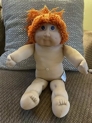 Vintage Cabbage Patch Kids Jesmar Doll Red Hair Blue Eyes • $50