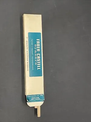 Faber-Castell 7  Electric Machine Erasers Magic Rub Vinyl Erasers #79 Box Of 12 • $24.99
