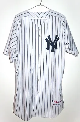 Majestic Authentic Mariano Rivera New York Yankees Jersey 44 Large L Double Knit • $399.99