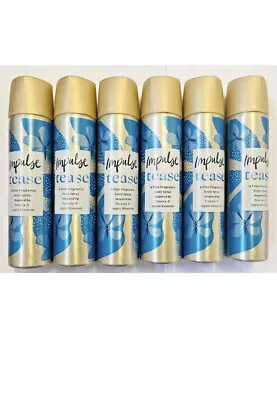 IMPULSE BODY FRAGRANCE 75ML X 6 SPRAY DEODORANT & GIFT SETS MIX • £14.99