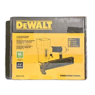 DEWALT DW451S2 16-Gauge Wide Crown Lathing Stapler • $189.99