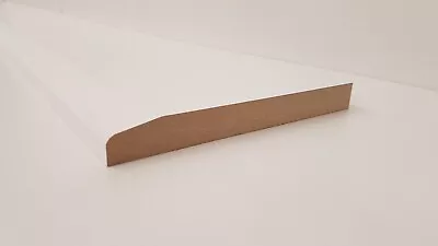 Skirting Chamfer MDF Board Primed Various Lengths 167x18mm  • £11.89