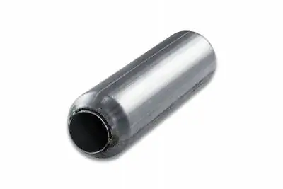 Street Pack - SP3012B 3  Blank Round Glasspack Muffler 1.75  Center In/Out • $24.37