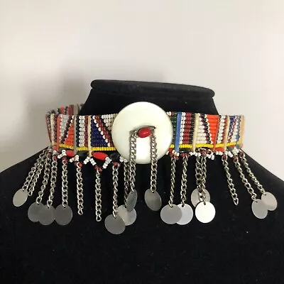 African Maasai Choker Necklace Masai Massai Ethnic Tribal Boho Gypsy • $20