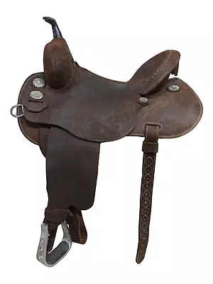 14.5  Used Martin Western Barrel Saddle 739-6538 • $3130.99