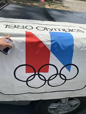 1980 Olympic Banner Vintage • $120