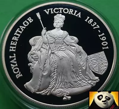 1996 Falkland Islands £2 Two Pound Queen Victoria Silver Proof Coin • £49.95