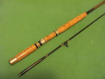 Vintage Custom-made Featherlight 7' 8  Mooching 2-piece Fishing Rod • $124.95