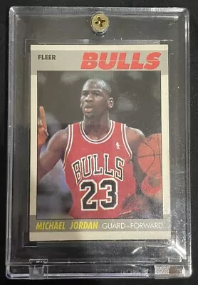 1987-1988 Fleer Michael Jordan 2nd Year  • $300