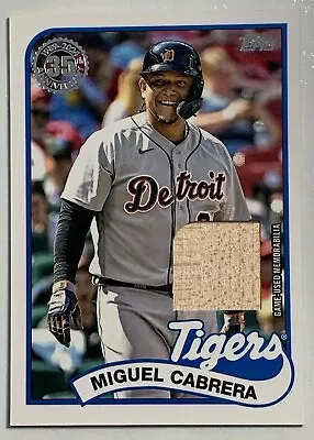2024 Topps Series 1 Miguel Cabrera 89 Topps Relic • $7.50