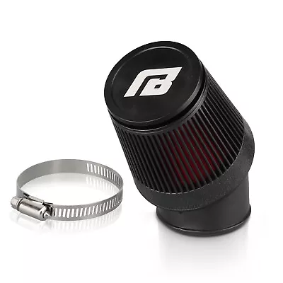 NIBBI Motorcycle Air Filter Universal 48mm Black For Dirt Bike Scooter Moped ATV • $21.99