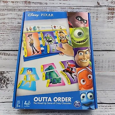 Disney Pixar Outta Order Game Toy Story Incredibles Wall-e Up Monsters Nemo READ • £6.64
