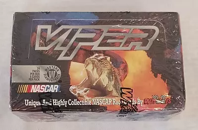 WAX BOX 1997 Wheels VIPER Unopened 24 Pack Earnhardt Gordon Inserts Diamondback • $509.52