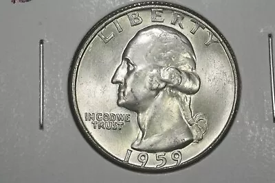 1959-D Washington Quarter BU+ • $8