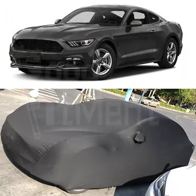 For Ford Mustang Coupe Full Car Cover Black Dirt Dust Scratch Protection Indoor • $154.74