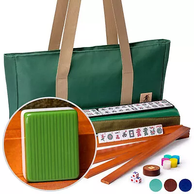 American Mahjong Set  Huntington  With Mineral Green Soft Case • $128.99