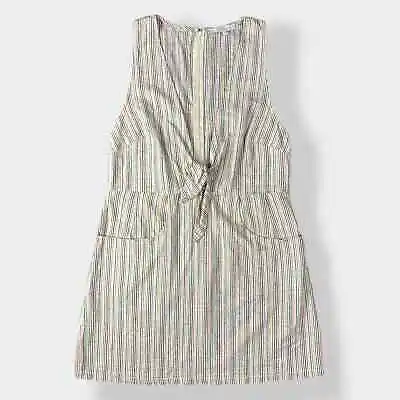 Olivaceous Linen Mini Dress Size M • £42.42