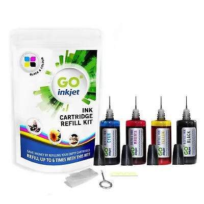 Canon Pixma MG4150 Ink Refill Kit Black & Colour CMYK For 540 541 XL • £14.95