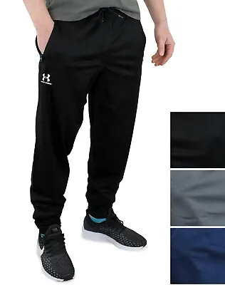 $27.99 • Buy Under Armour Men's Tricot Joggers 1290261 Loose Fit Tapered Leg Lined Sweatpants