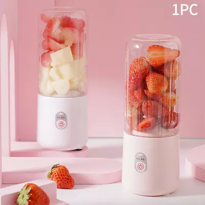 500ml Portable Blender Kitchen Personal Juicer Cup For Smoothies Shakes Fruit • $24.29