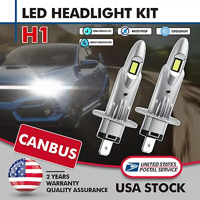 6000K White MODIGT Upgraded H1 LED Headlight Bulb High Power 40W 8000LM CANbus • $18.37