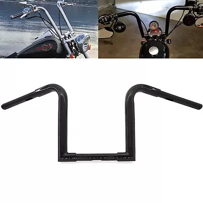 12  Rise Ape Hangers Motorcycle Bar Handlebar For Harley Sportster Softail Dyna • $79.99