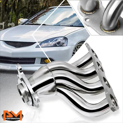 For 02-06 RSX DC5/Civic SI EP3 Stainless Steel 4-1 Racing Exhaust Header+Gasket • $64.89